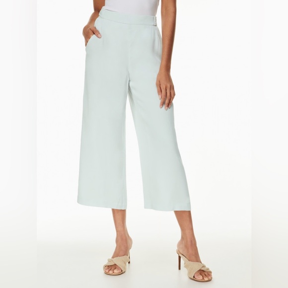 WILFRED | faun ankle pant - dark burgundy/maroon - Picture 5 of 8